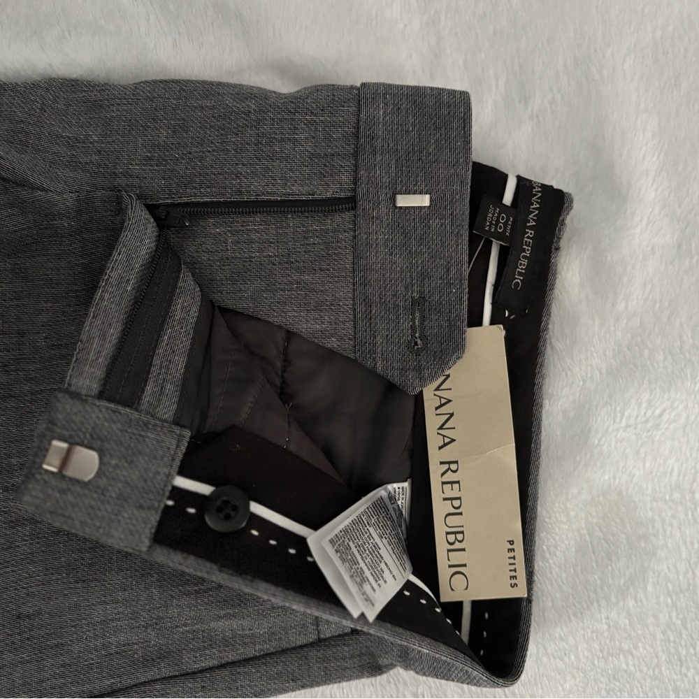 Banana Republic Charcoal Trousers